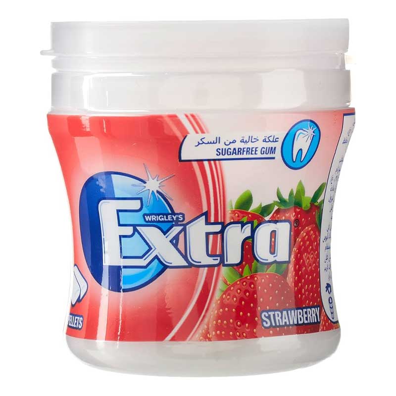 EXTRA STRAWBERRY BOTTLE 84G