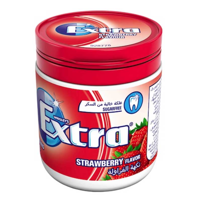 EXTRA STRAWBERRY BOTTLE 84G