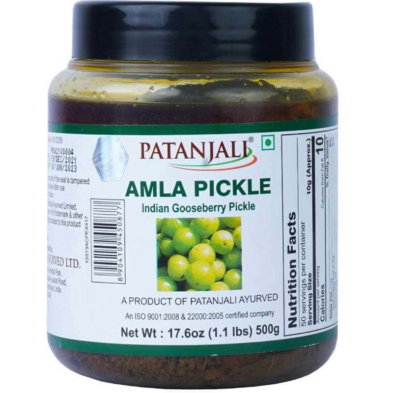 PATANJALI AMLA PICKLE 500GM