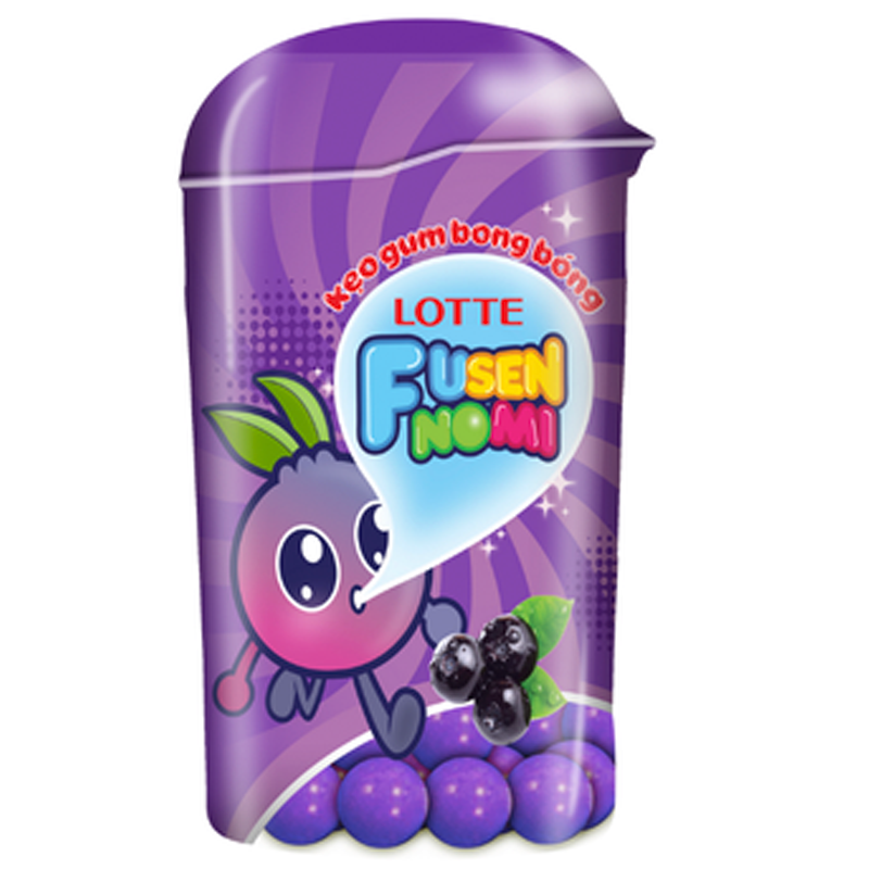 LOTTE FUSEN NO MI BLUEBERRY 20GM