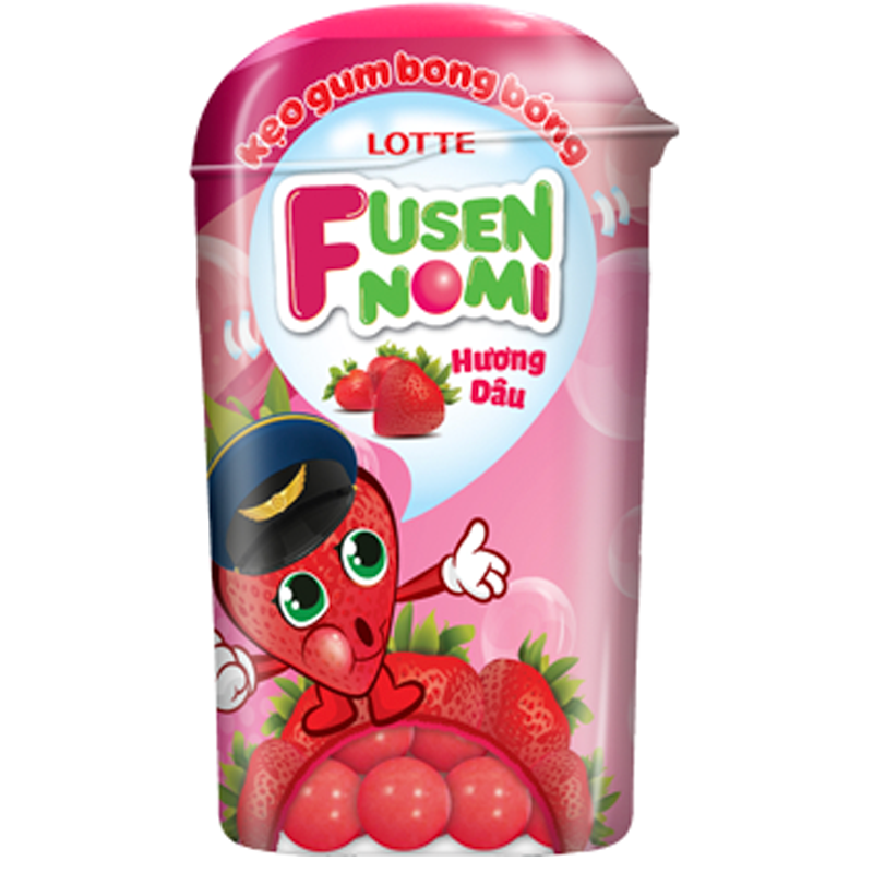LOTTE FUSEN NO MI STRAWBERRY 20GM