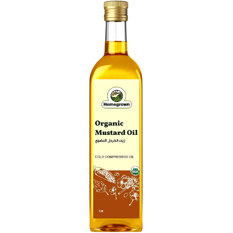 HOMEGROWN ORGANIC CP MUSTARD OIL 500ML