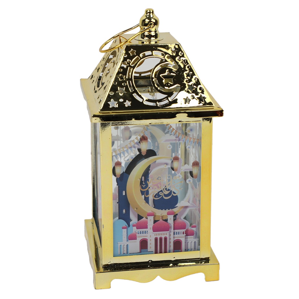 TRENTOR GOLD RAMADAN LANTERN 31CM