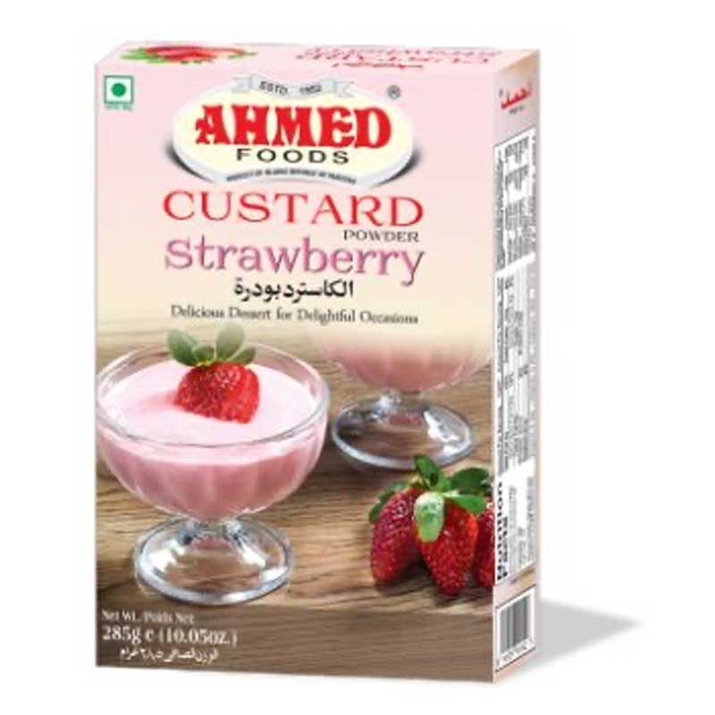 AHMED CUSTARD STRAWBERRY 285GM