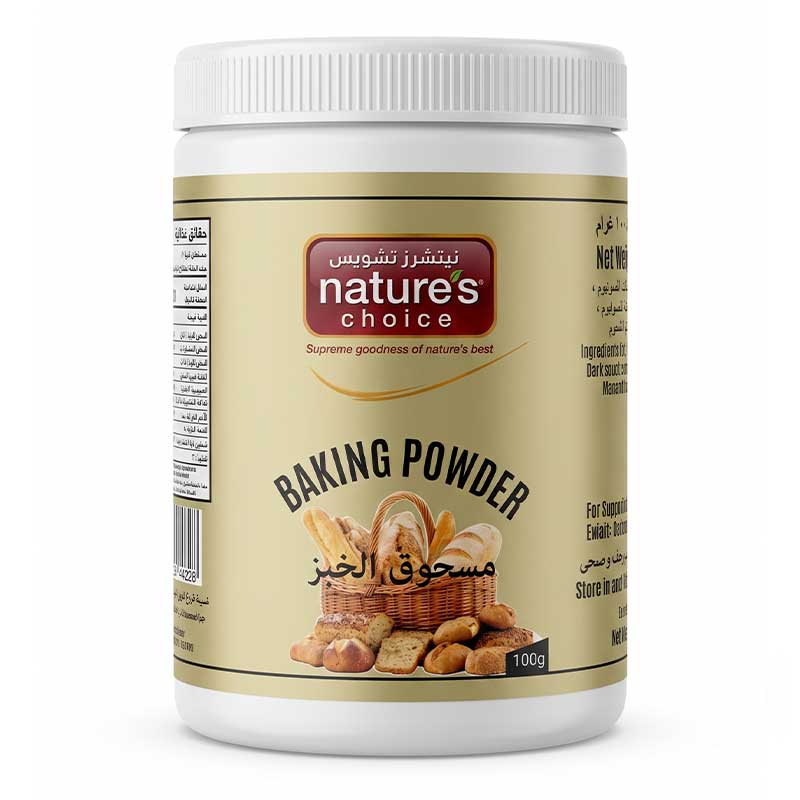 NATURES CHOICE BAKING POWDER 100G