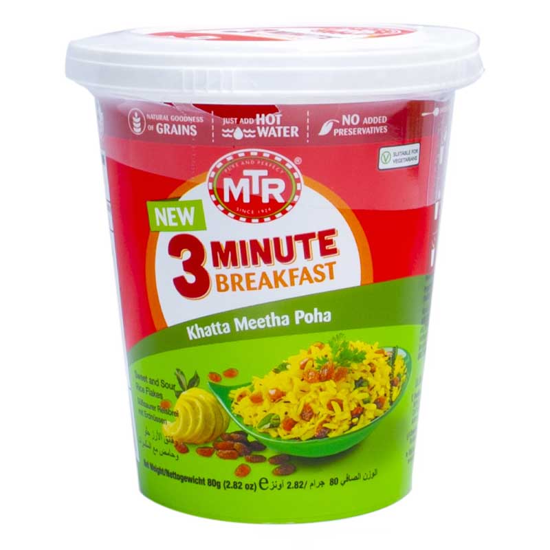 MTR 3MIN KHATTA MEETHA POHA 80GM