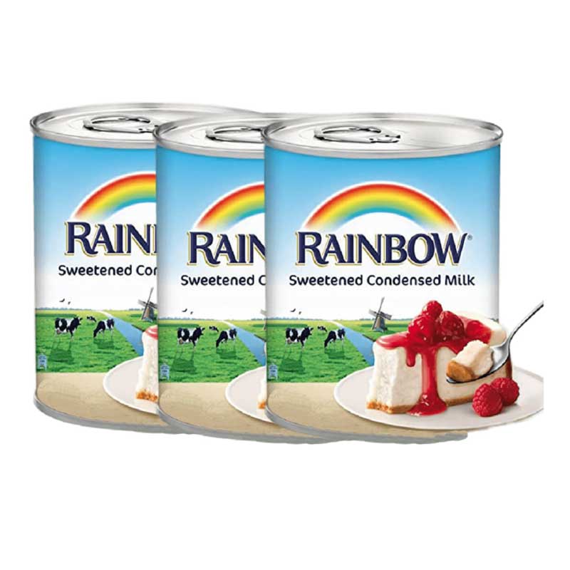 RAINBOW SWEET CONDENSED MILK 3x410GM