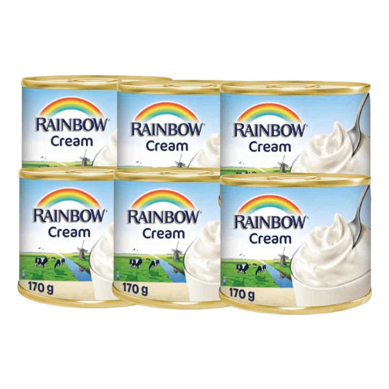 RAINBOW STERILIZED CREAM 6x170GM@SPL