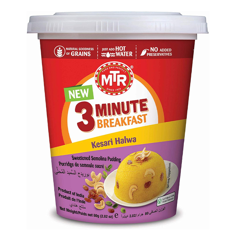 MTR 3MIN KESARI HALWA 80GM