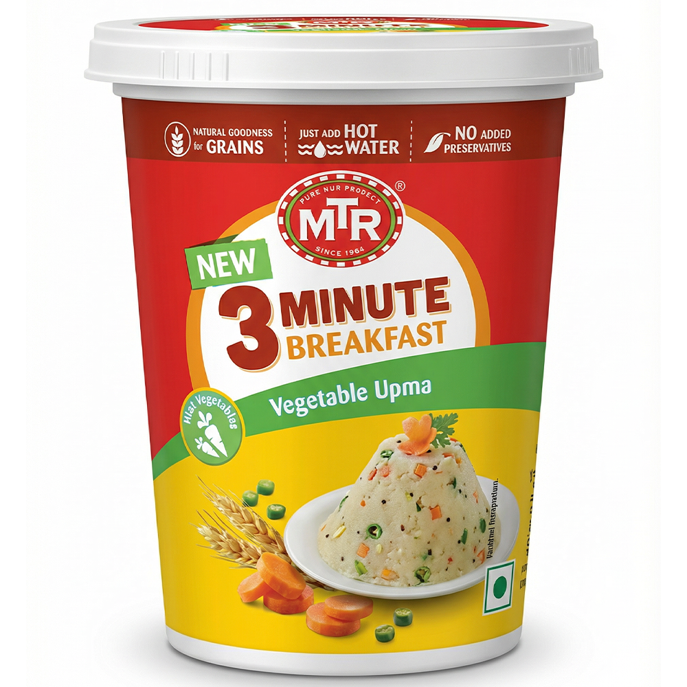 MTR 3MIN VEGETABLE UPMA 80GM