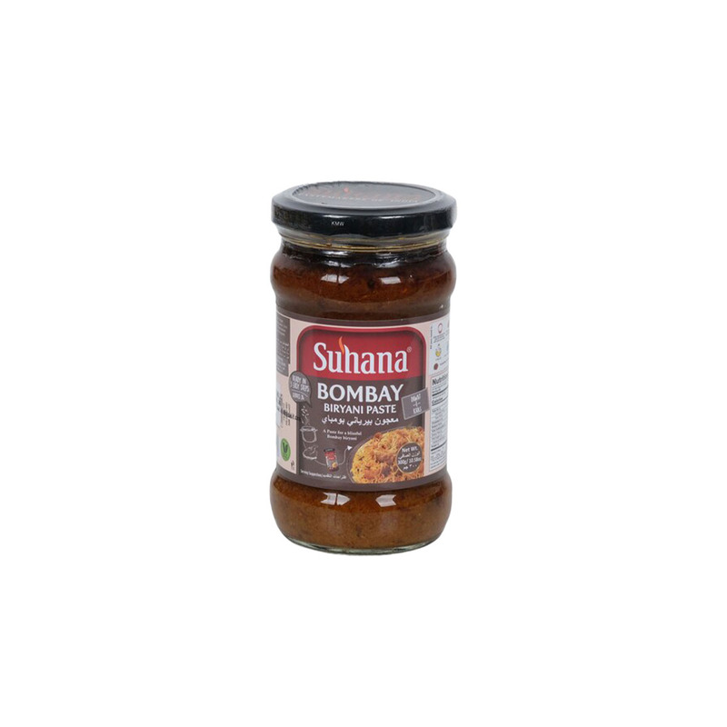 SUHANA BOMBAY BIRYANI PASTE GLASS BTL 300GM