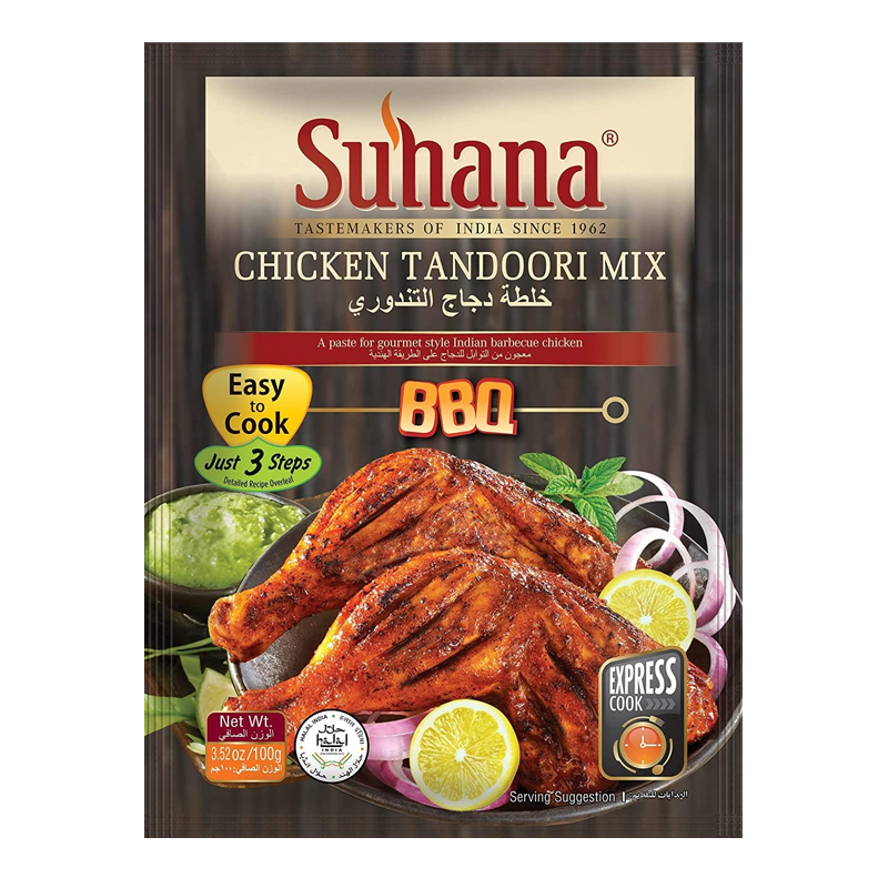 SUHANA CHKN TANDOORI READY TO COOK MIX PASTE100GM