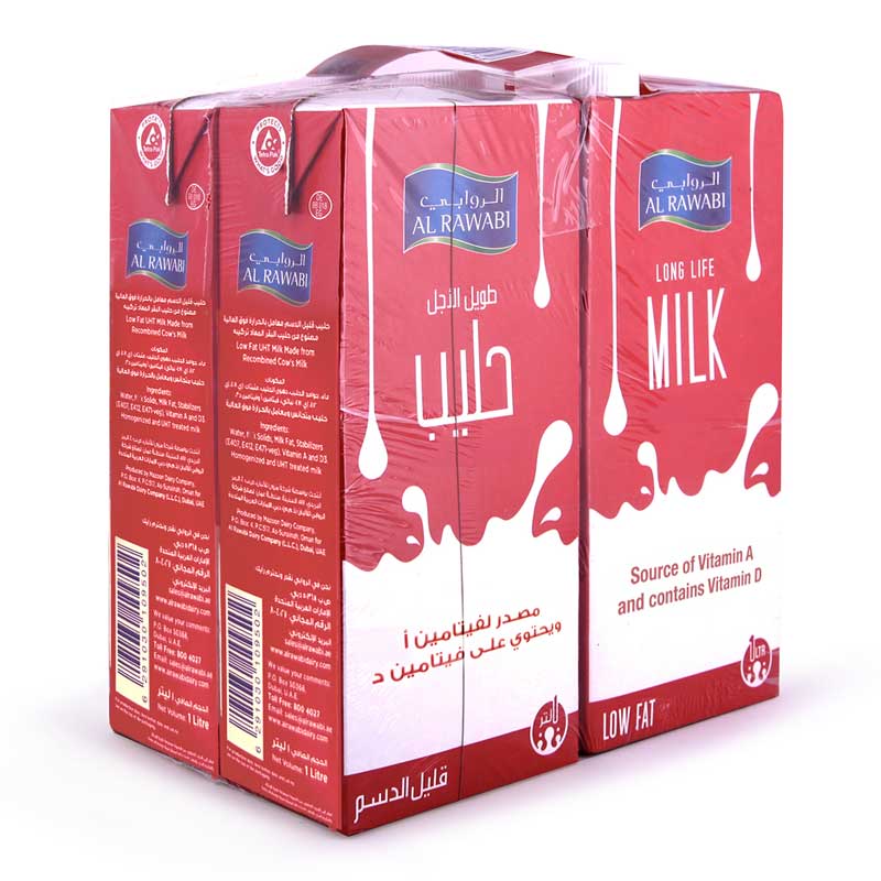 AL RAWABI LONG LIFE MILK LF 1 LT