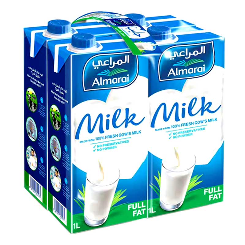 AL MARAI UHT FF MILK 1LTR