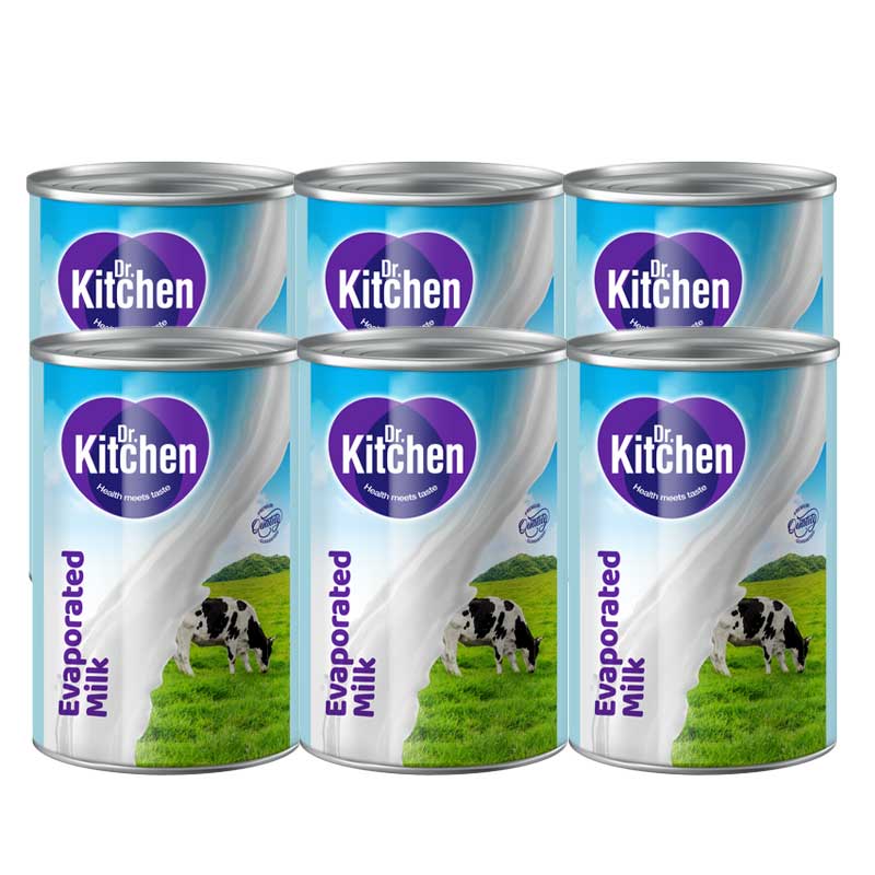 DR KITCHEN EVAPORATED MILK 5+1X170GM