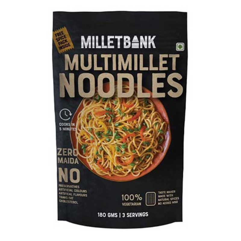 MILLET BANK MULTIMILLET HAKKA NOODLES 180GM