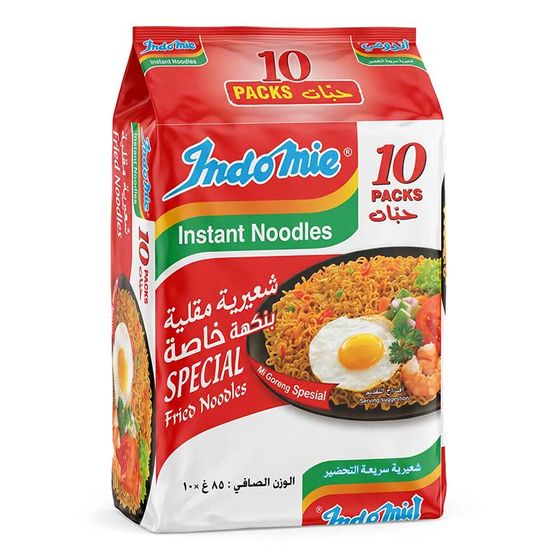 INDOMIE NOODLES SPECIAL FRIED 10x80GM