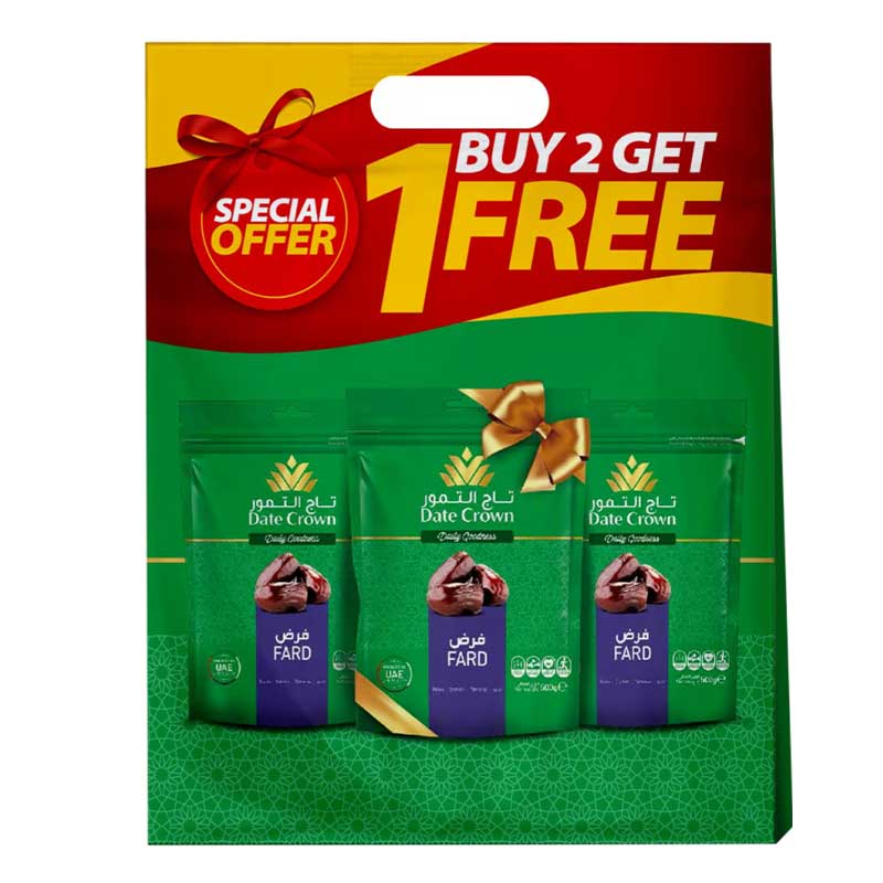 DATE CROWN FARD 500GM 2+1