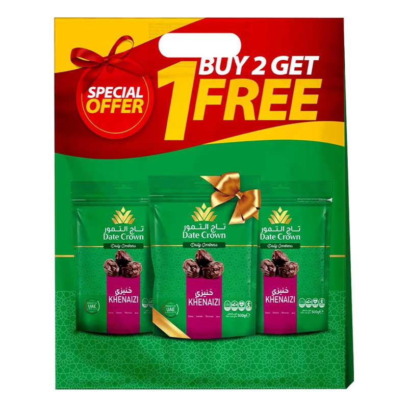 DATE CROWN KHENAIZI 500GM 2+1