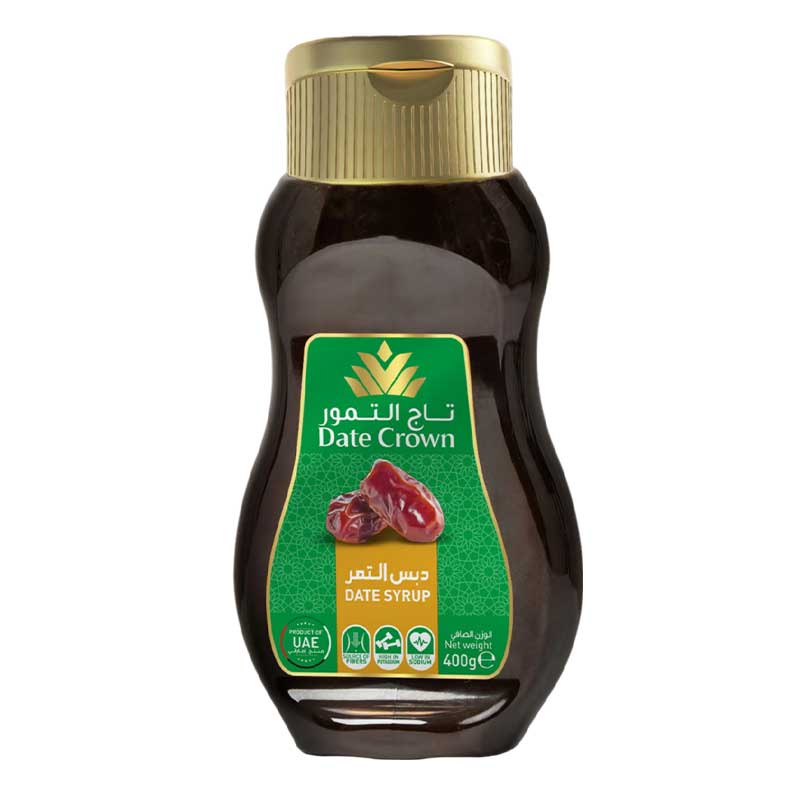 DATE CROWN SYRUP 400GM