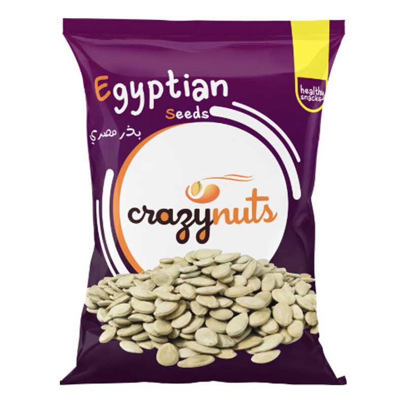 CRAZYNUTS EGYPTIAN SEEDS(SALTED)100GM