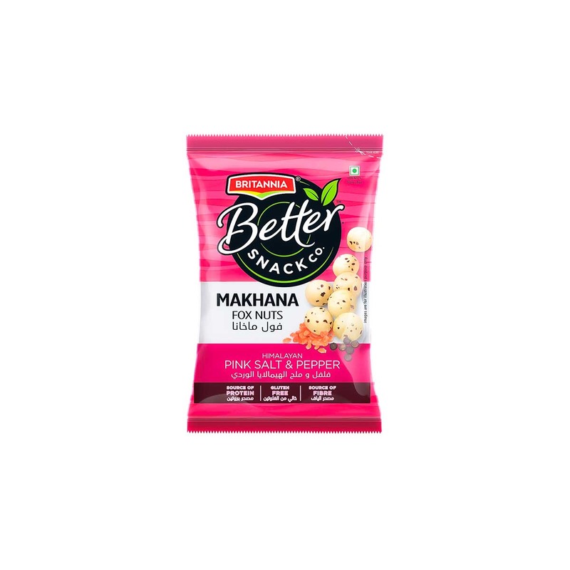 BRIT MAKHANA  HIMALAYAN SALT &amp; PEPPER 25GM