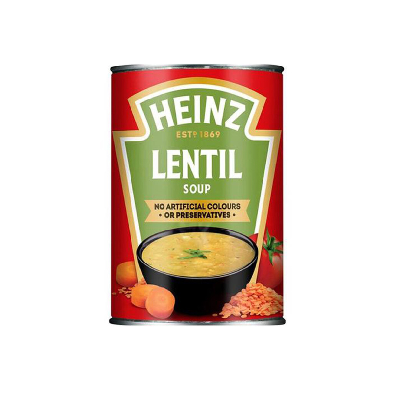 HEINZ RTS LENTIL SOUP 400GM