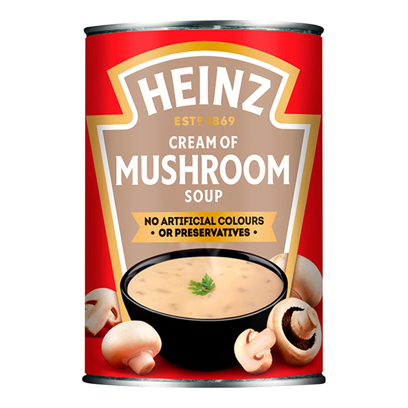 HEINZ SOUP CREAM MUSHROOM  400GM