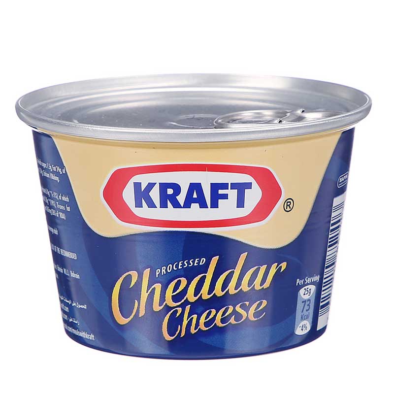 KRAFT CHEDDAR CHEESE TIN 190GM
