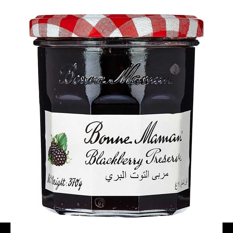 BONNE MAMAN JAM BLACKBERRY 370GM