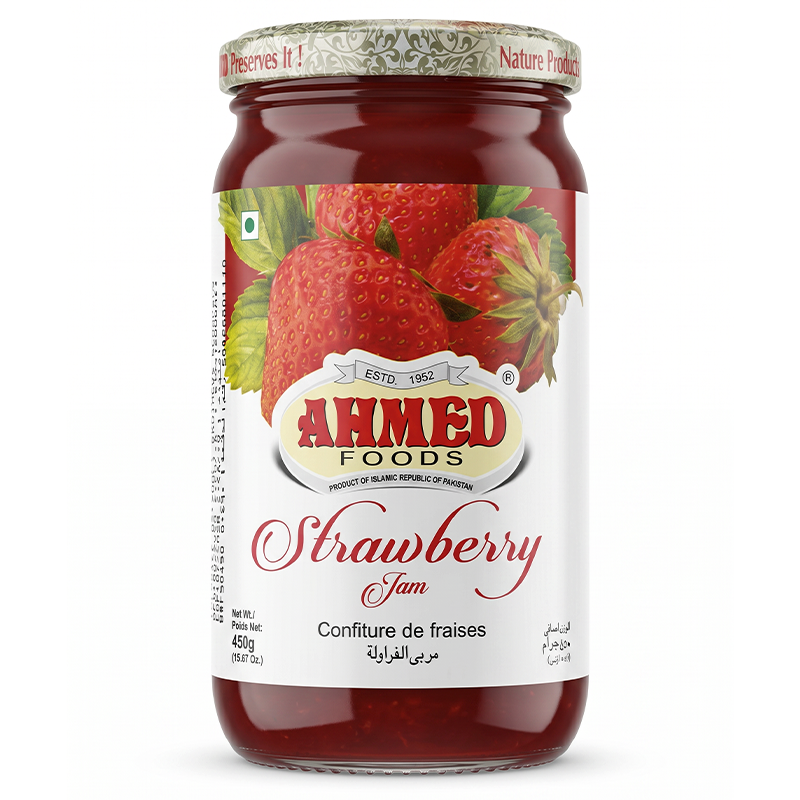 AHMED JAM STRAWBERRY 450GM