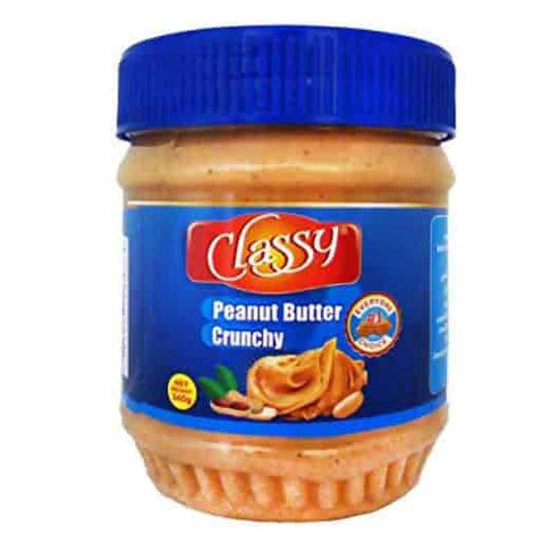 CLASSY PEANUT BUTTER CRUNCHY 340GM