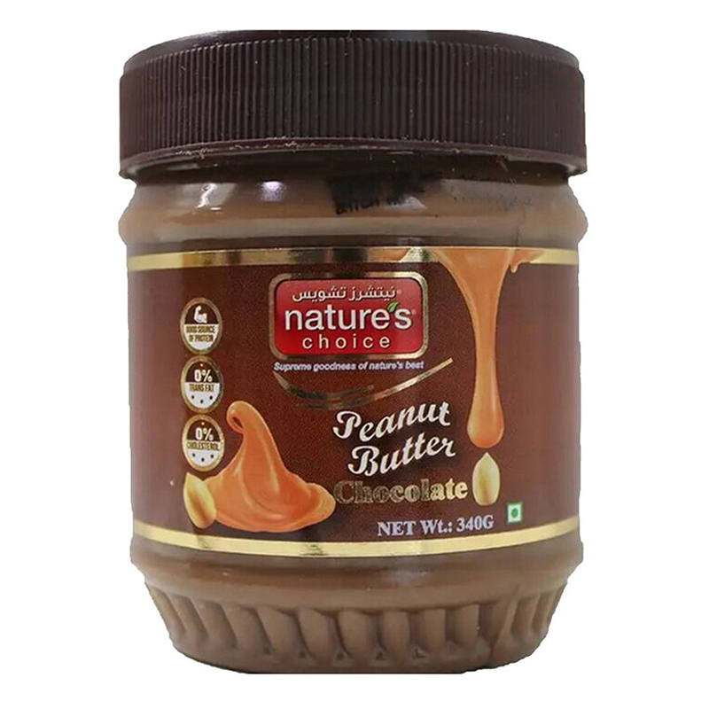 NATURES CHOICE PEANUT BUTTER CHOCOLATE 340G