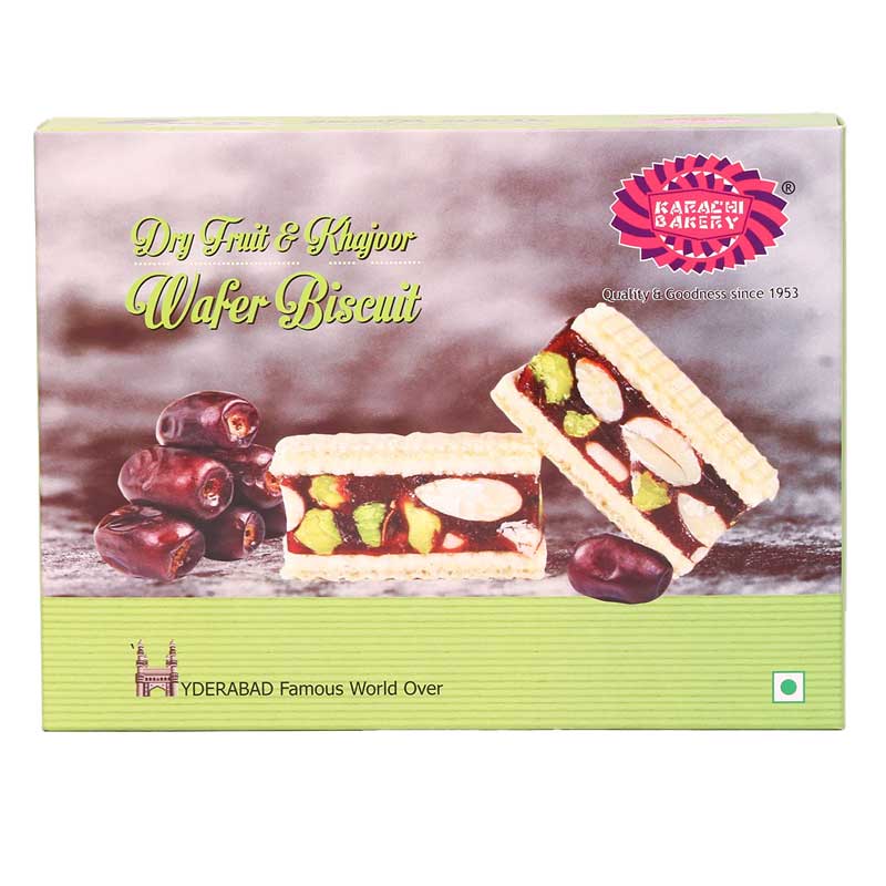 KARACHI BAKERY DRY FRUIT &amp; KHAJOOR BISCUIT 250GM
