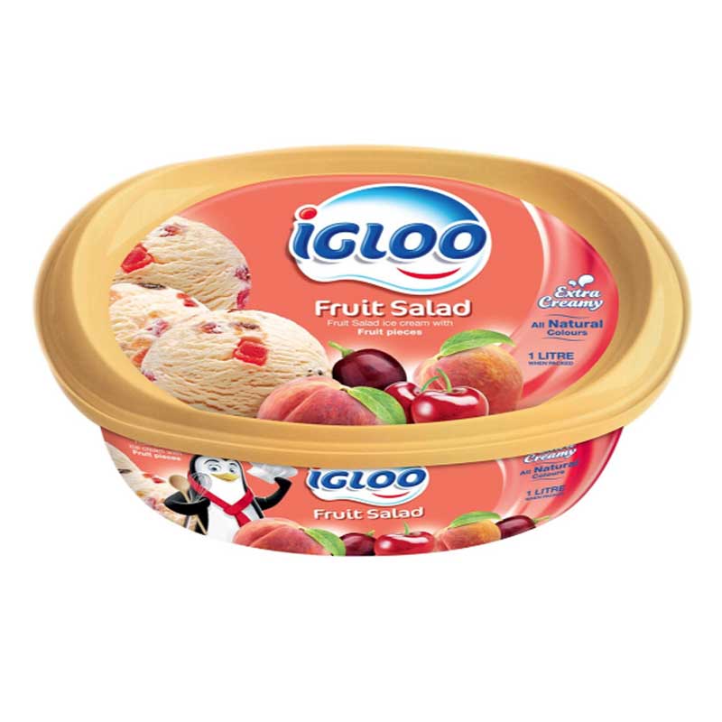 IGLOO FRUIT SALAD TUB 1TR