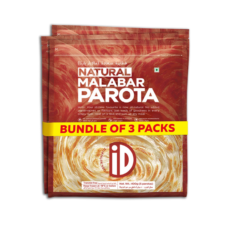 ID FRZN MALABAR PAROTA BUNDLE 3x400GM 5PCS