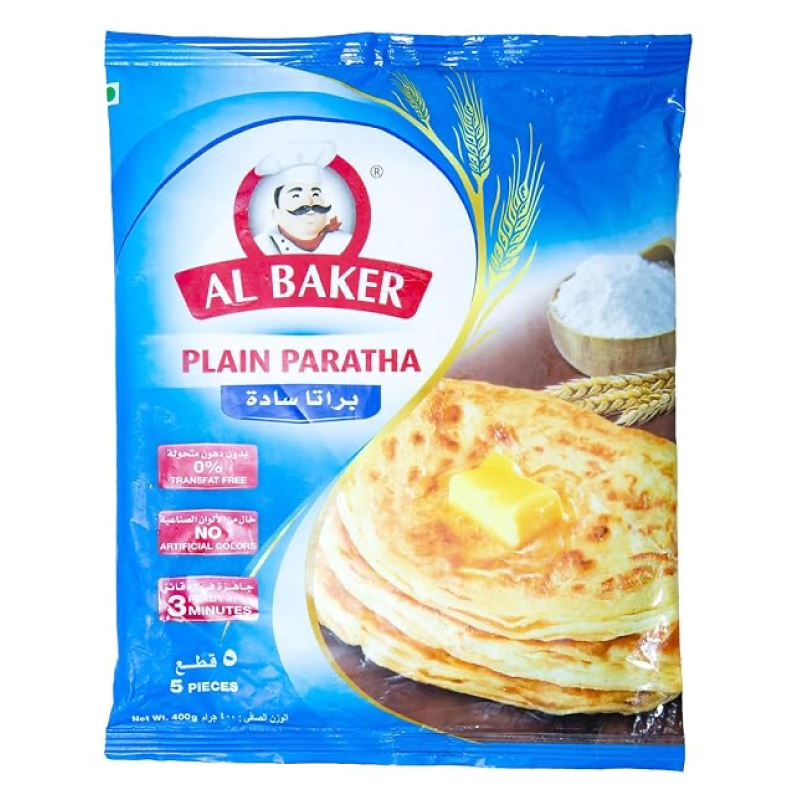 AL BAKER PLAIN PARATHA  400GM