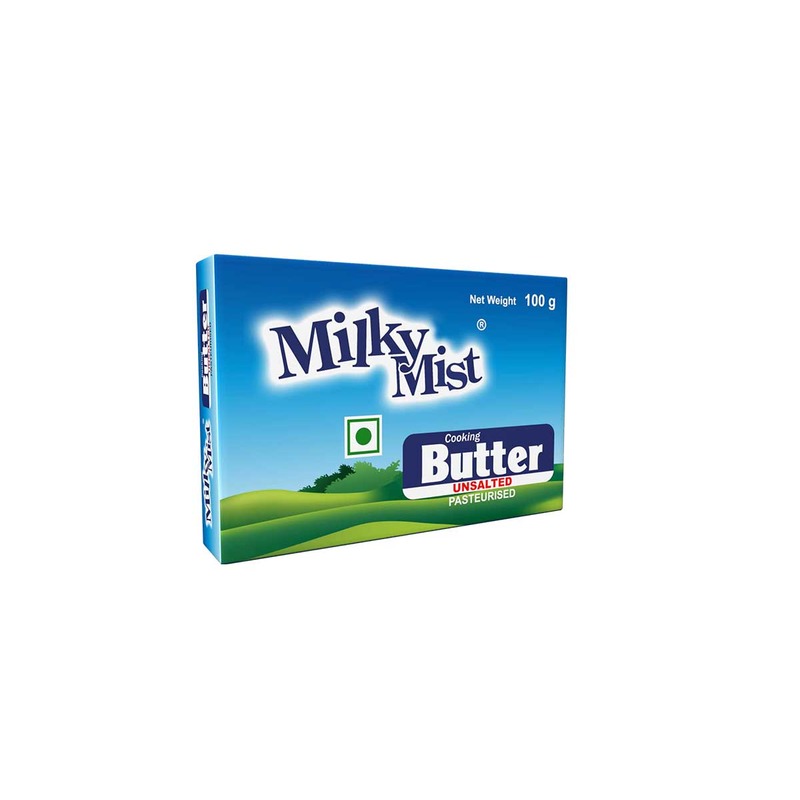 MILKY MIST BUTTER UNSALTED 100GM