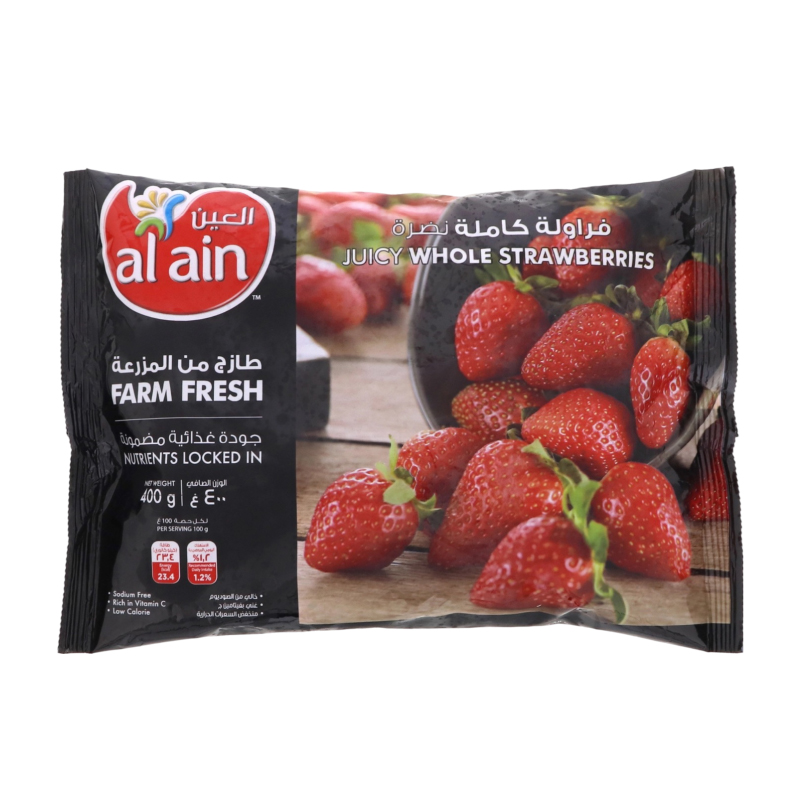 AL AIN FRZN STRAWBERRY 400GM