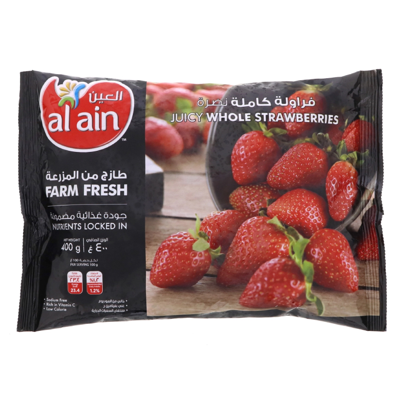 AL AIN FRZN STRAWBERRY 400GM