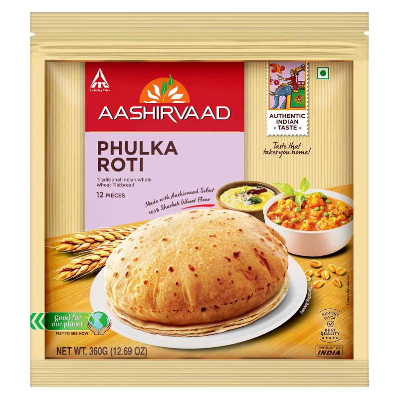 AASHIRVAAD PHULKA ROTI 360GM