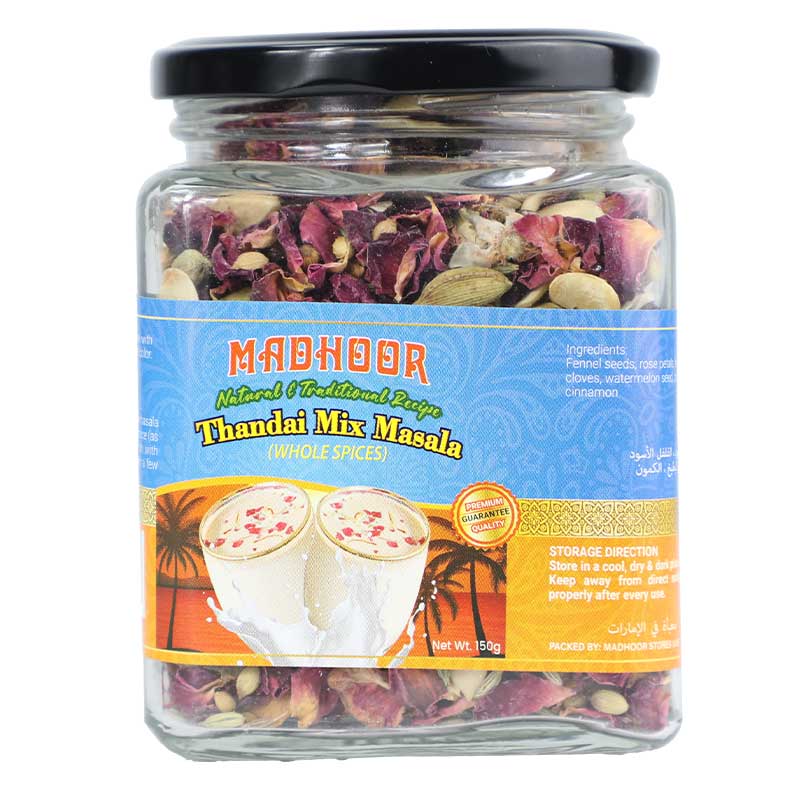 MADHOOR THANDAI MASALA MIX WHOLE 150GM