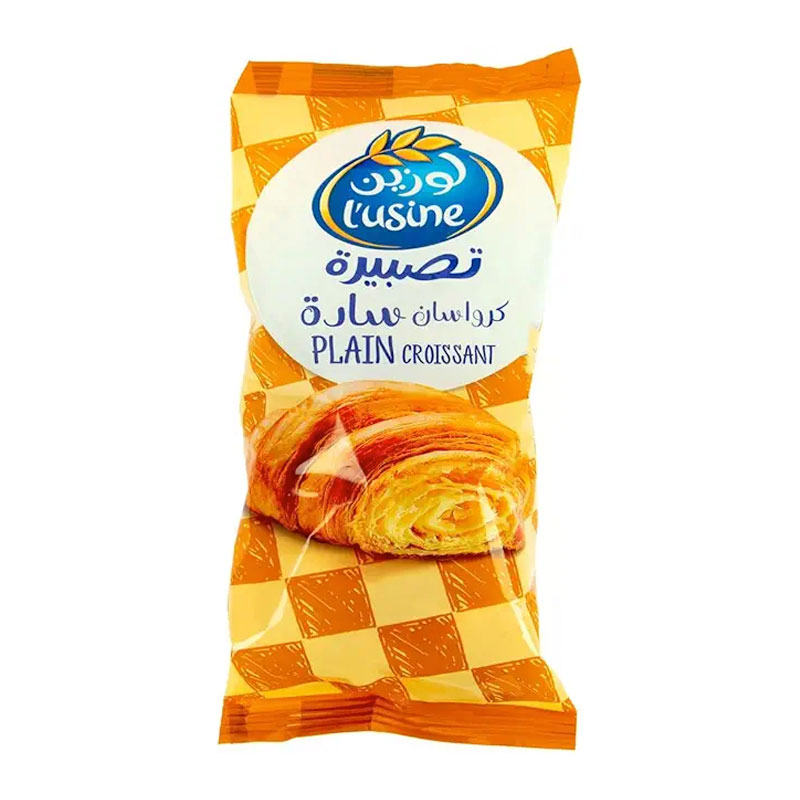 LUSINE CROISSANT PLAIN 50GM