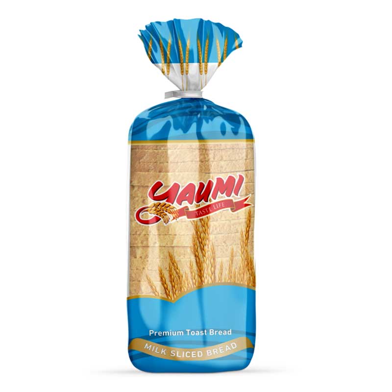 YAUMI MILK BREAD SLICED 550GM
