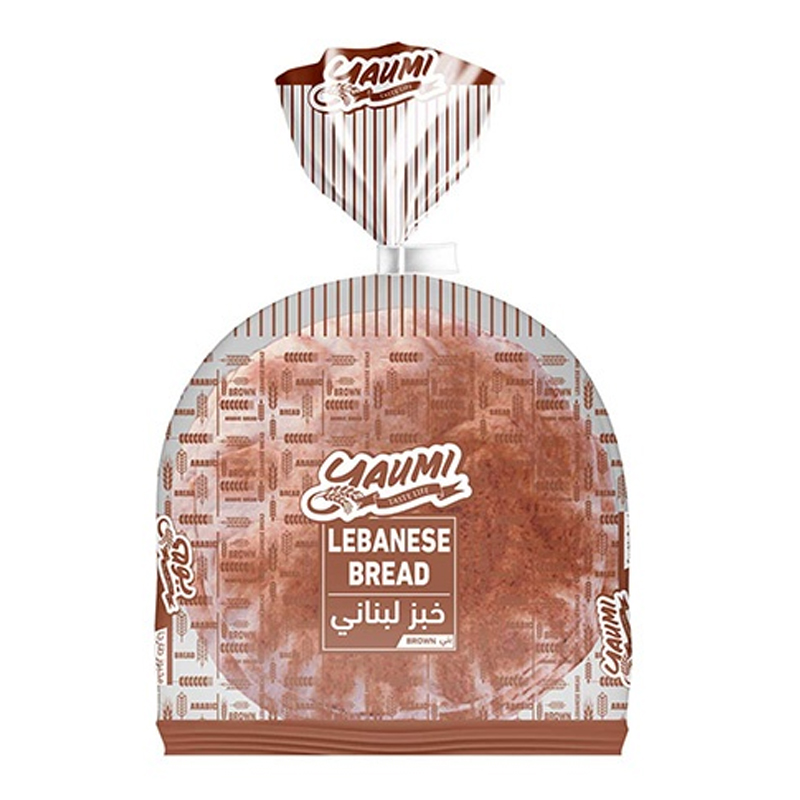 YAUMI LEBANESE BREAD BROWN 155GM