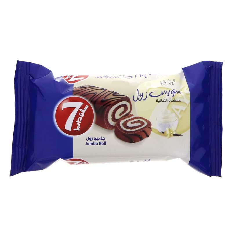 LUSINE 7D SWISS ROLL JUMBO VAN 330GM