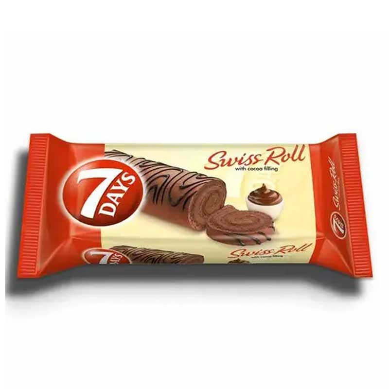 LUSINE 7D SWISSROLL MINI CHOCO 20GM