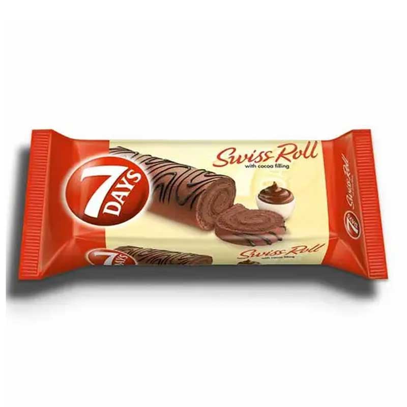 LUSINE 7D SWISSROLL MINI CHOCO 20GM