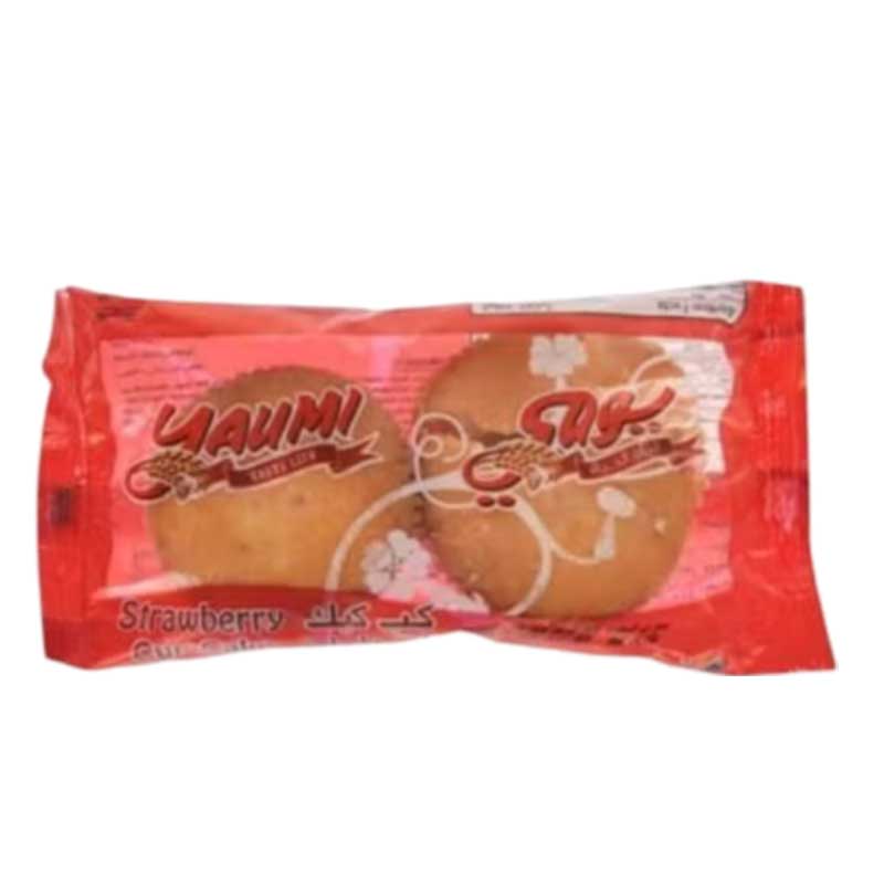 YAUMI CUP CAKE STRAWBERRY 60GM