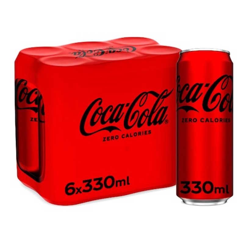 COKE ZERO 330ML CAN